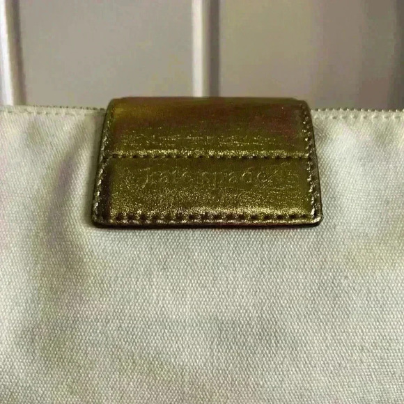 Kate Spade canvas and leather baguette bag - Picture 6 of 7